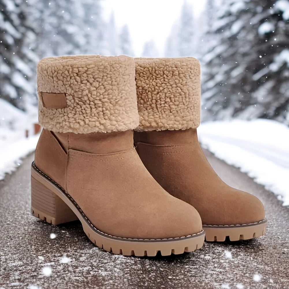 Faux Fur Snow Boots